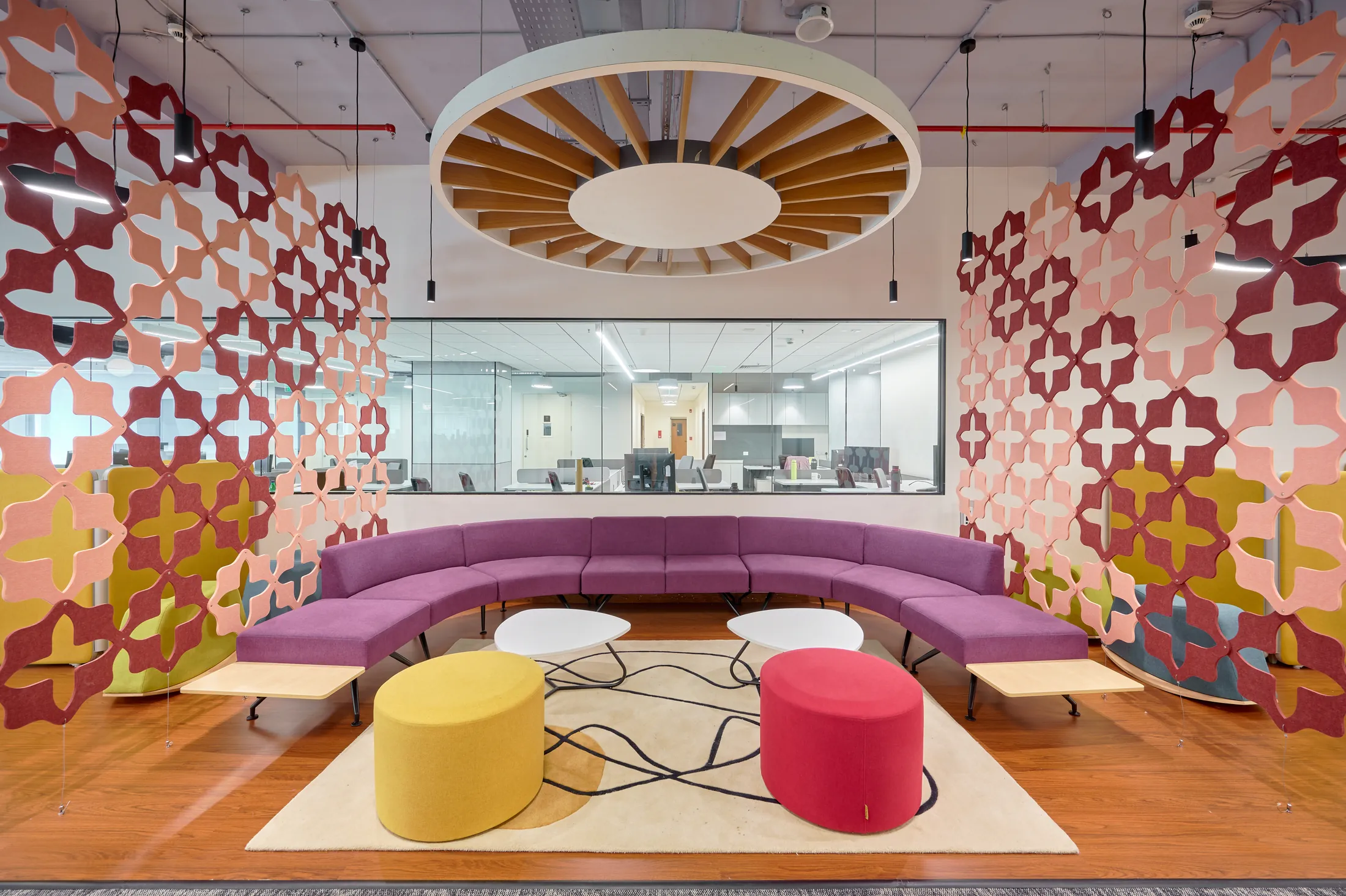Breakout lounge at Air India, Kochi — interior by N+B Design Studio